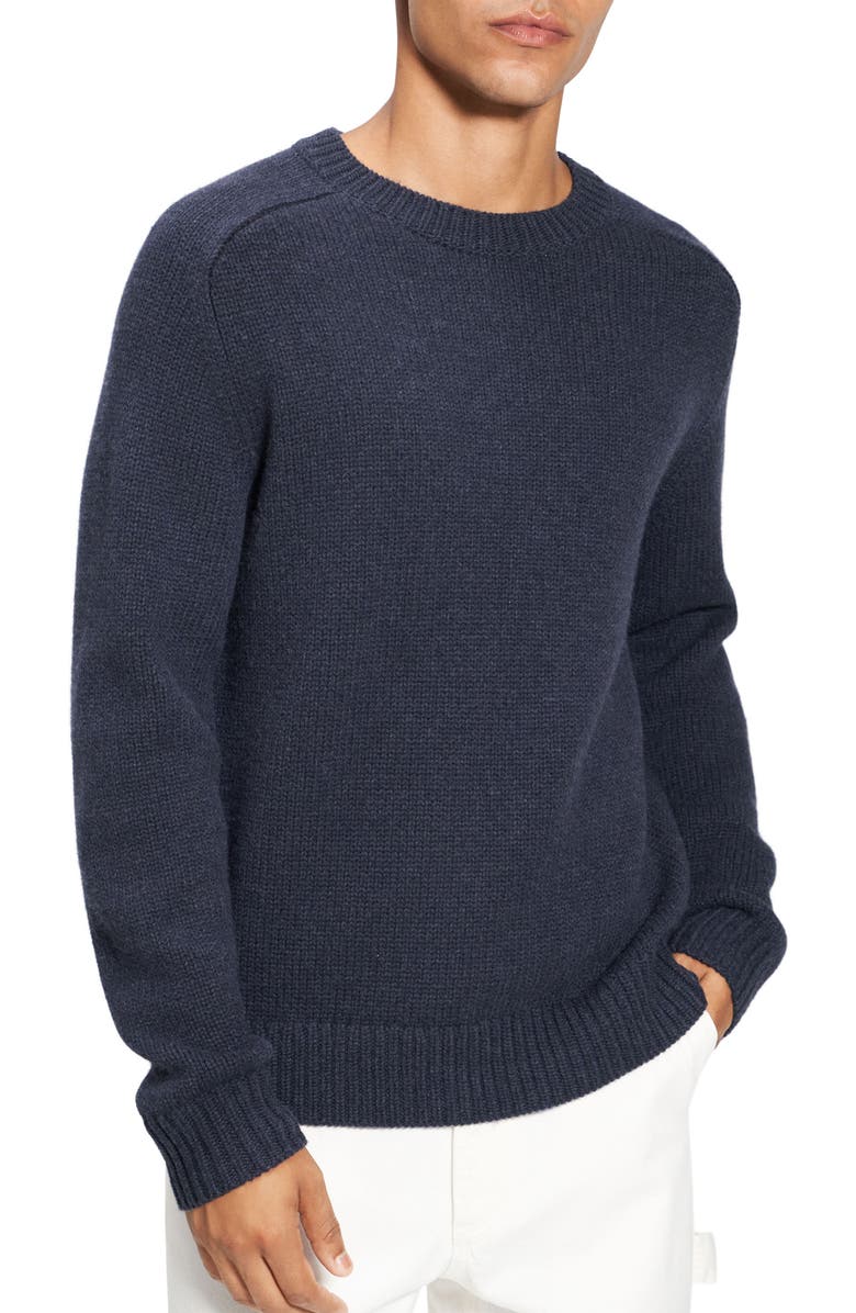 Theory Heavyweight Wool & Cashmere Sweater, Main, color, 