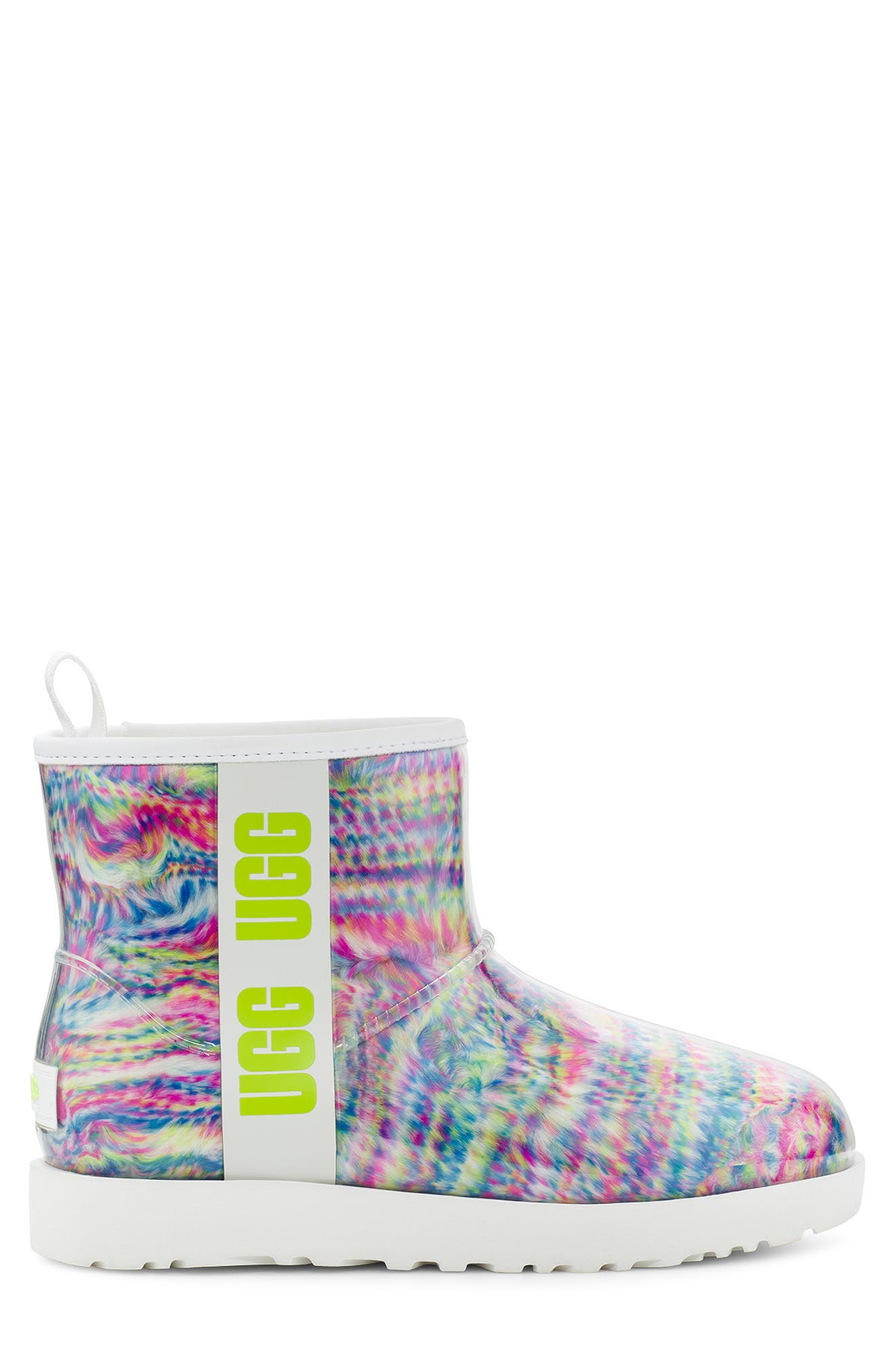 UGG<sup>®</sup> Classic Mini Pixelate Waterproof Boot, Alternate, color, 