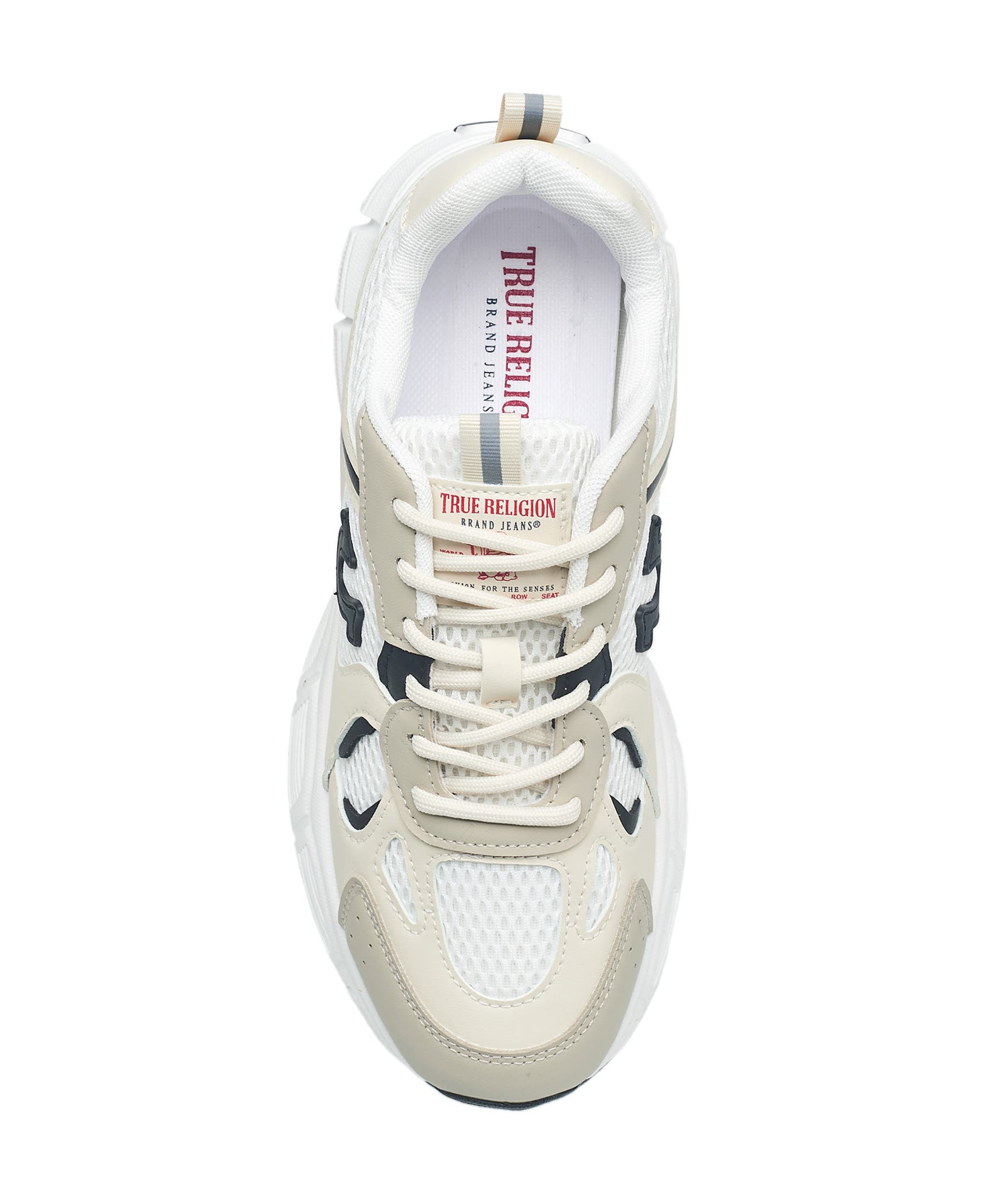 True Religion Trina Sneaker, Alternate, color, Beige Multi