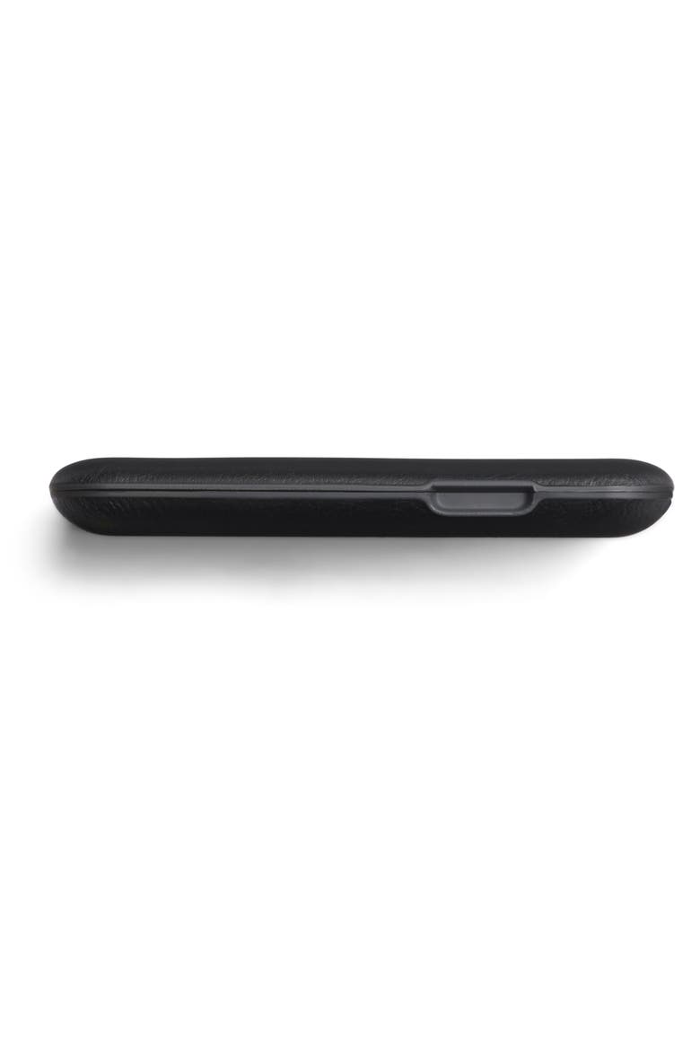 Flip Card Case, Alternate, color, BLACK