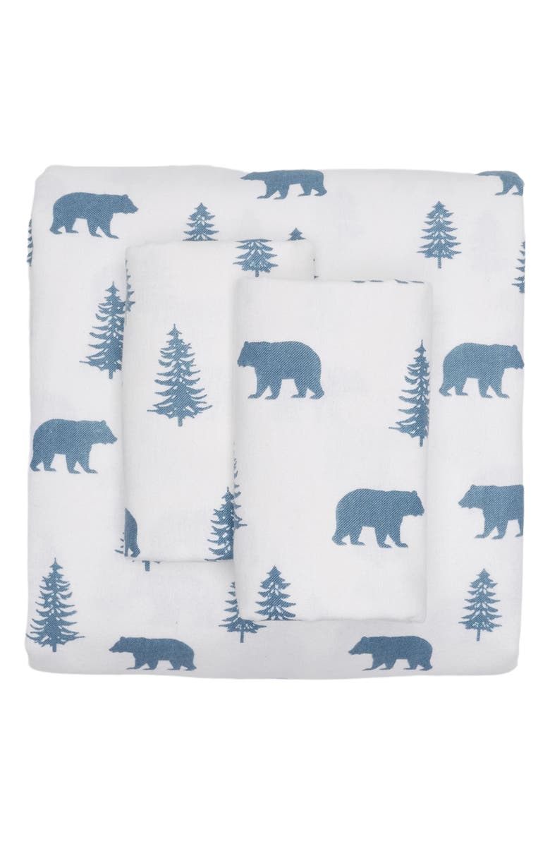 Eddie Bauer Bears & Trees Sheet Set, Main, color, 