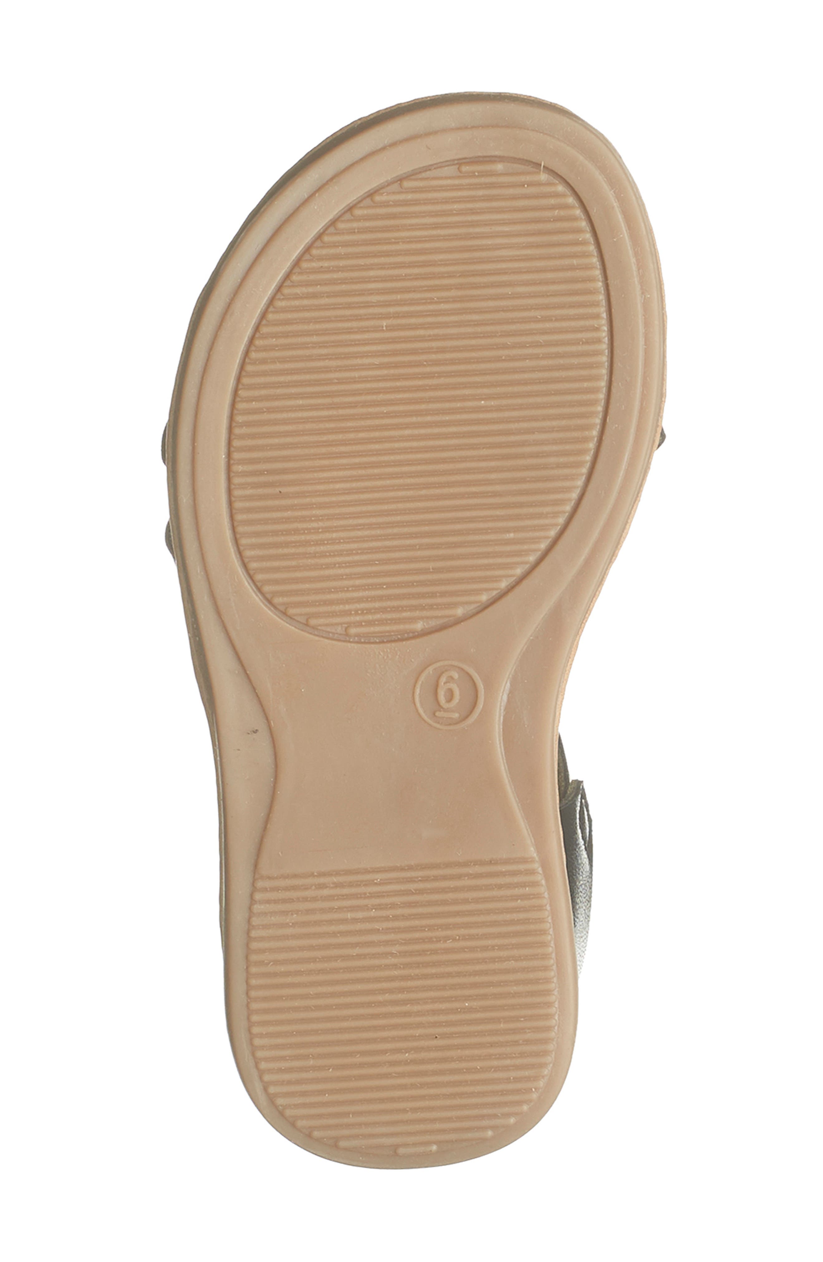 OLIVIA MILLER Kids' Braided Sandal, Alternate, color, Black