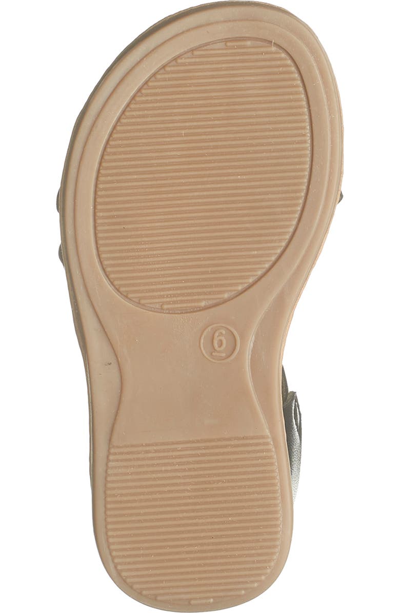 OLIVIA MILLER Kids' Braided Sandal, Alternate, color, Black