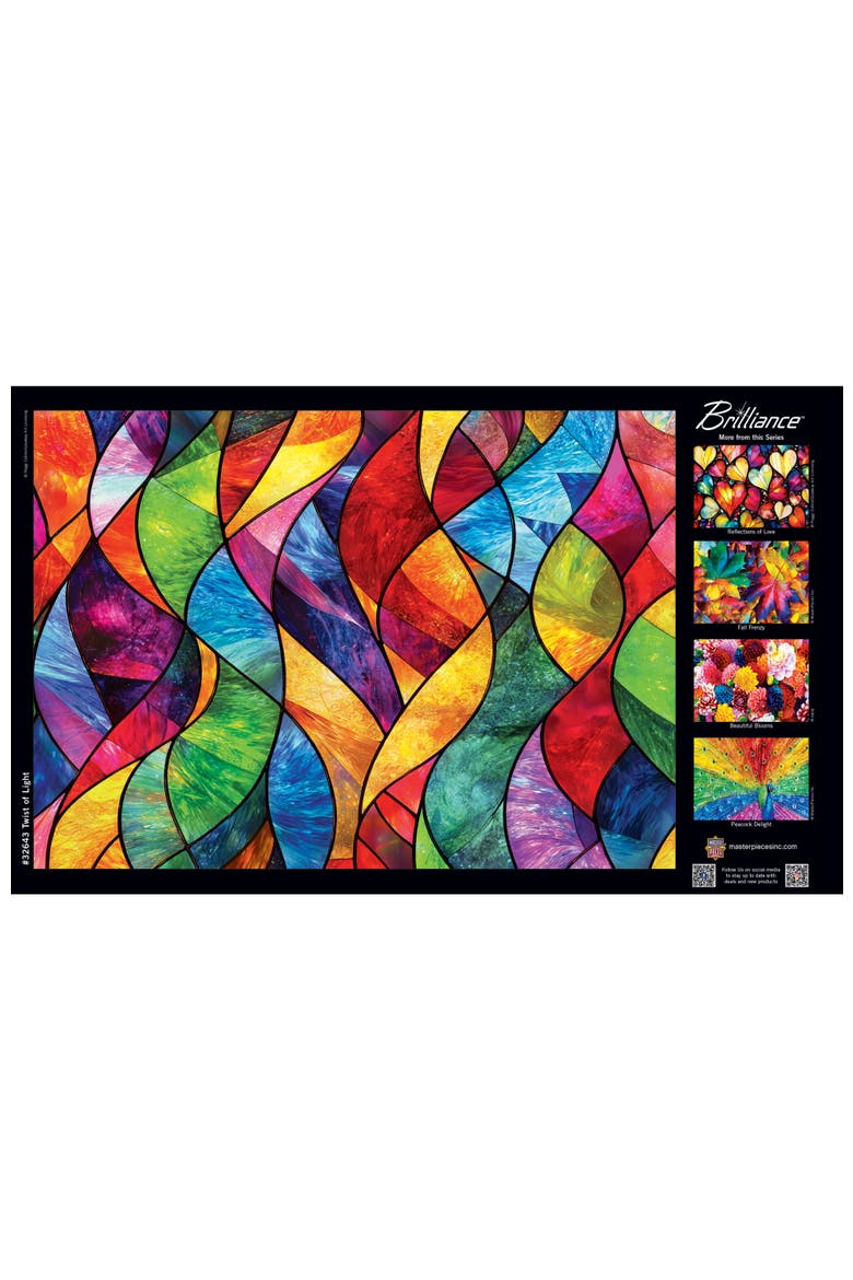 Twist of Light 500 Piece Jigsaw Puzzle, Alternate, color, Multicolor