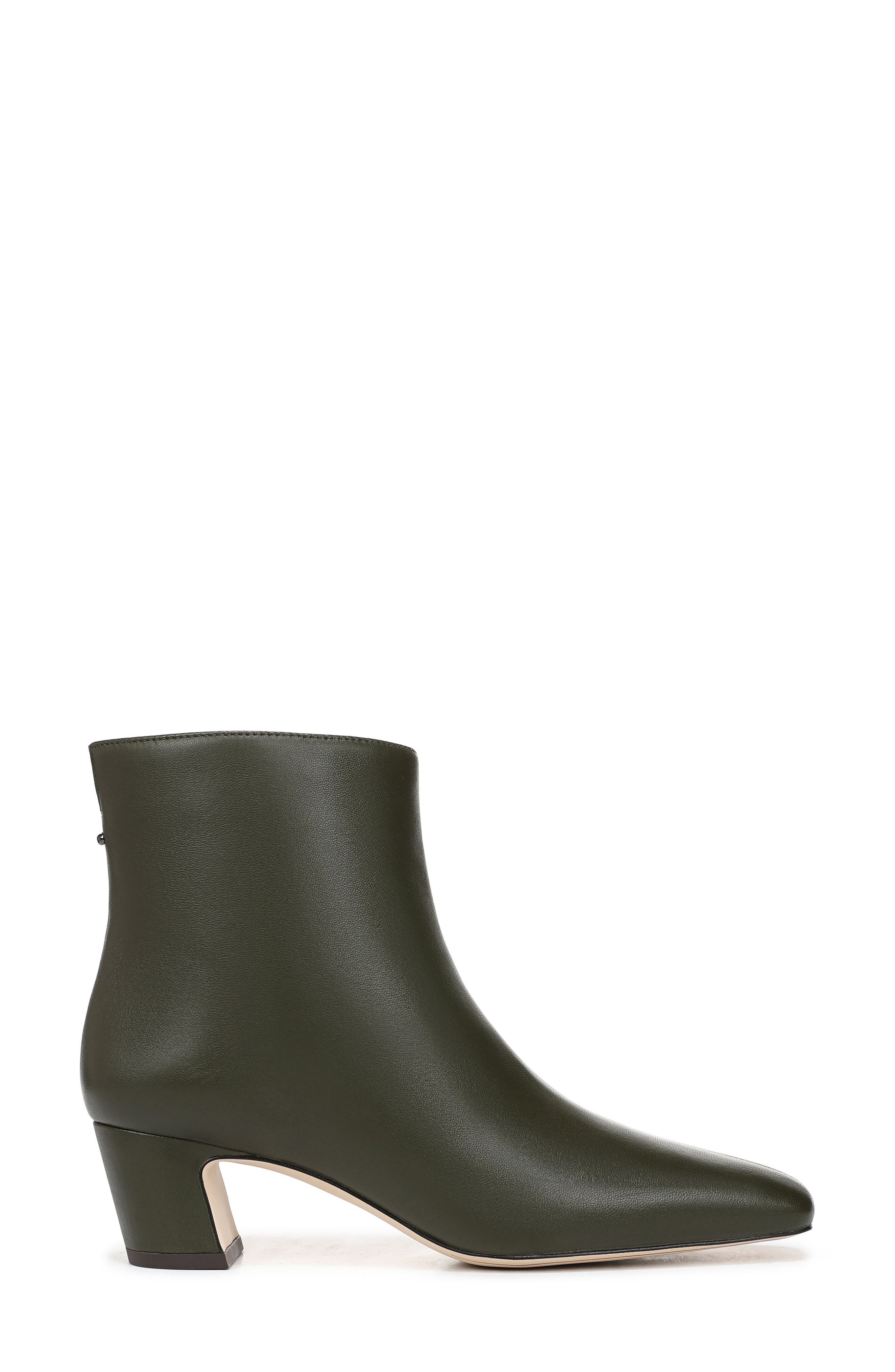 Savino Flex Bootie, Alternate, color, DEEP OLIVE GREEN