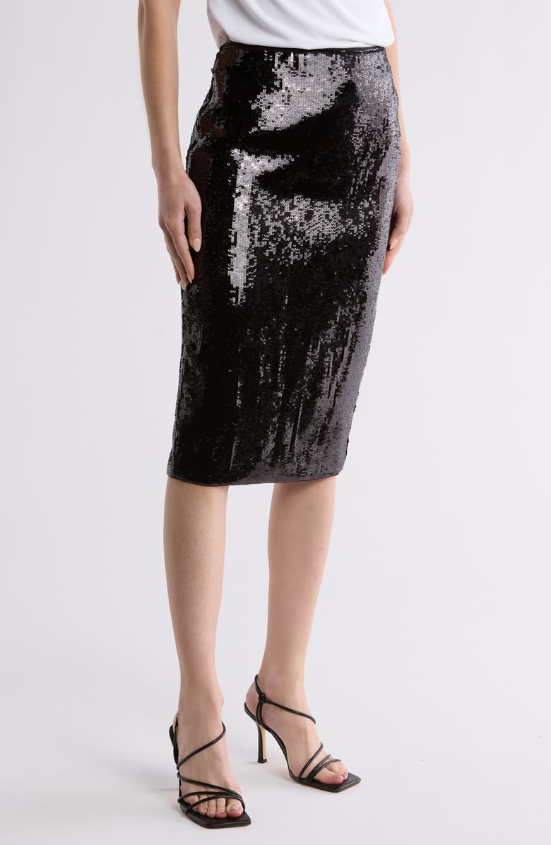 Theory Sequin Skirt, Main, color,
