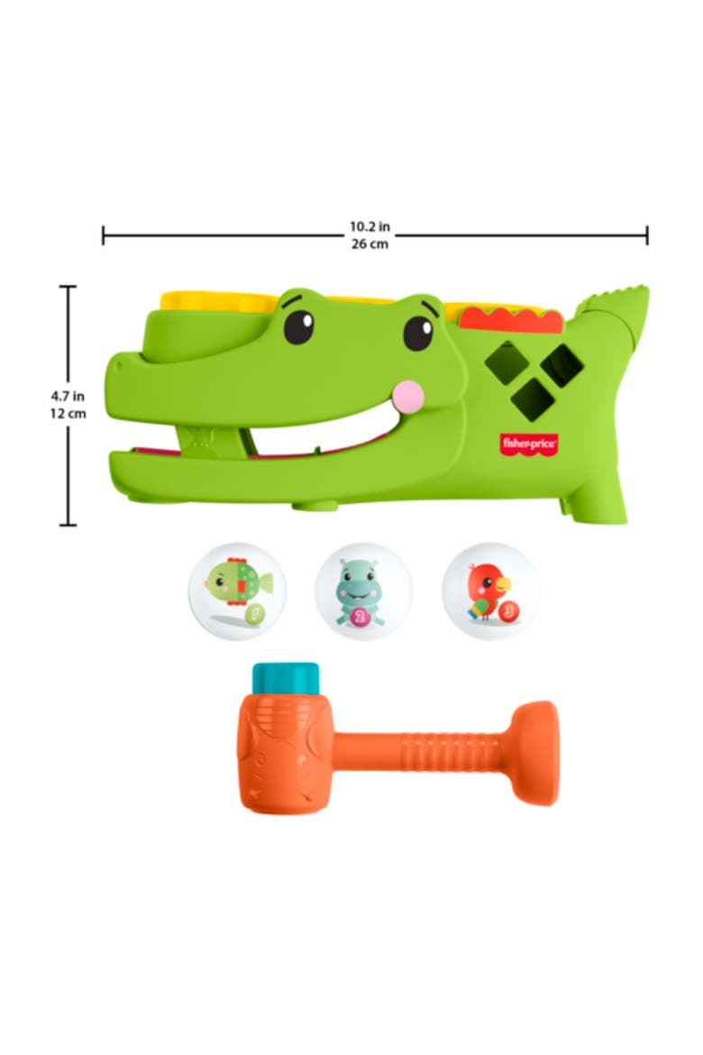 Kids' Sit & Tap Rolligator Activity Toy, Alternate, color, ALLIGATOR
