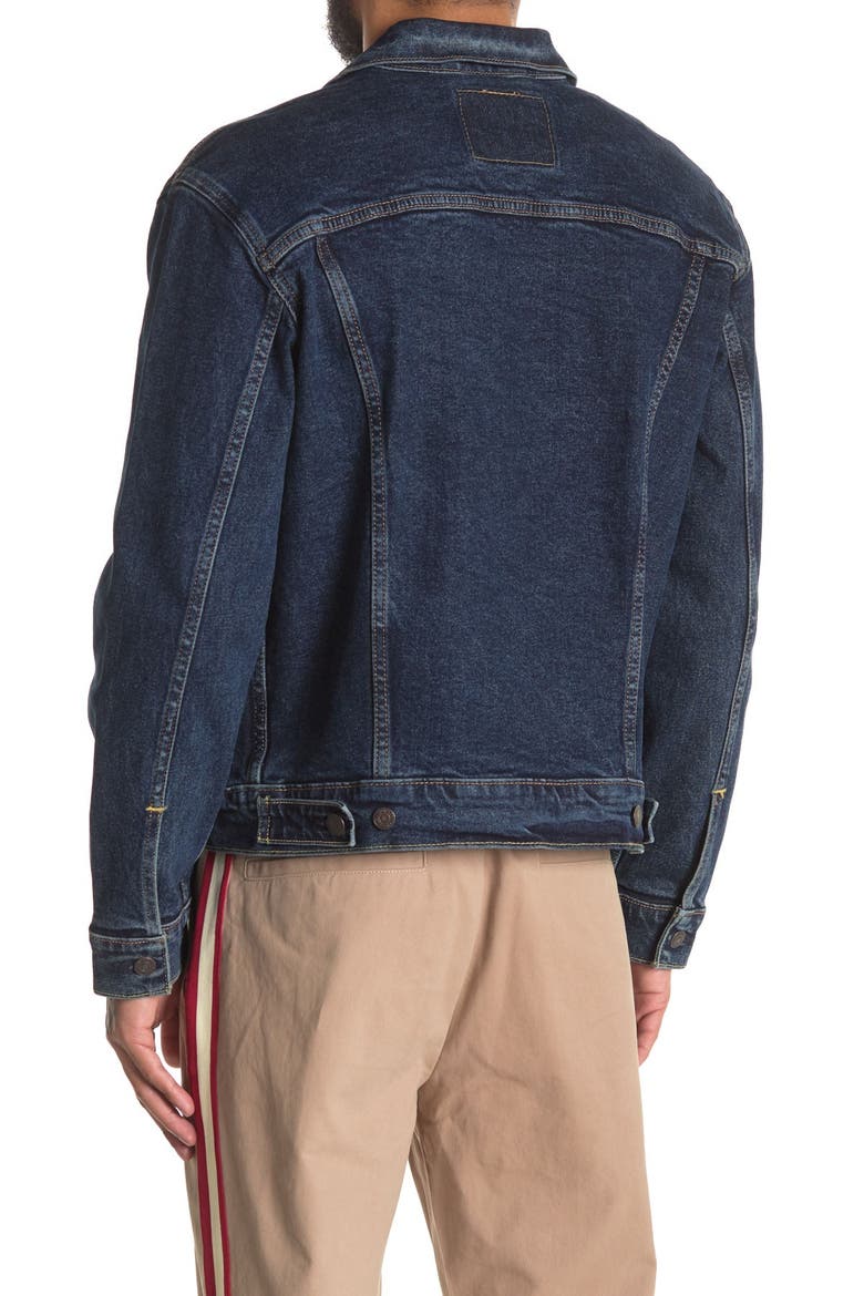 Denim Trucker Jacket, Alternate, color, COLUSA 2.0 TRUCKER