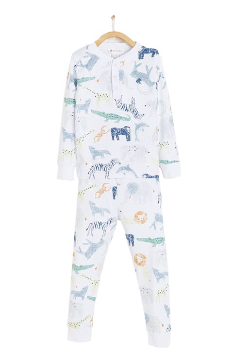 Premium Peruvian Pima Cotton Kenya Snug Two-Piece Pajamas For Toddler