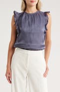 JASON WU Ruffle Cap Sleeve Top