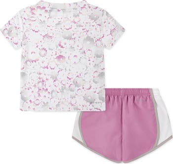 Kids' Colorblocked Tempo T-Shirt & Mesh Shorts Set