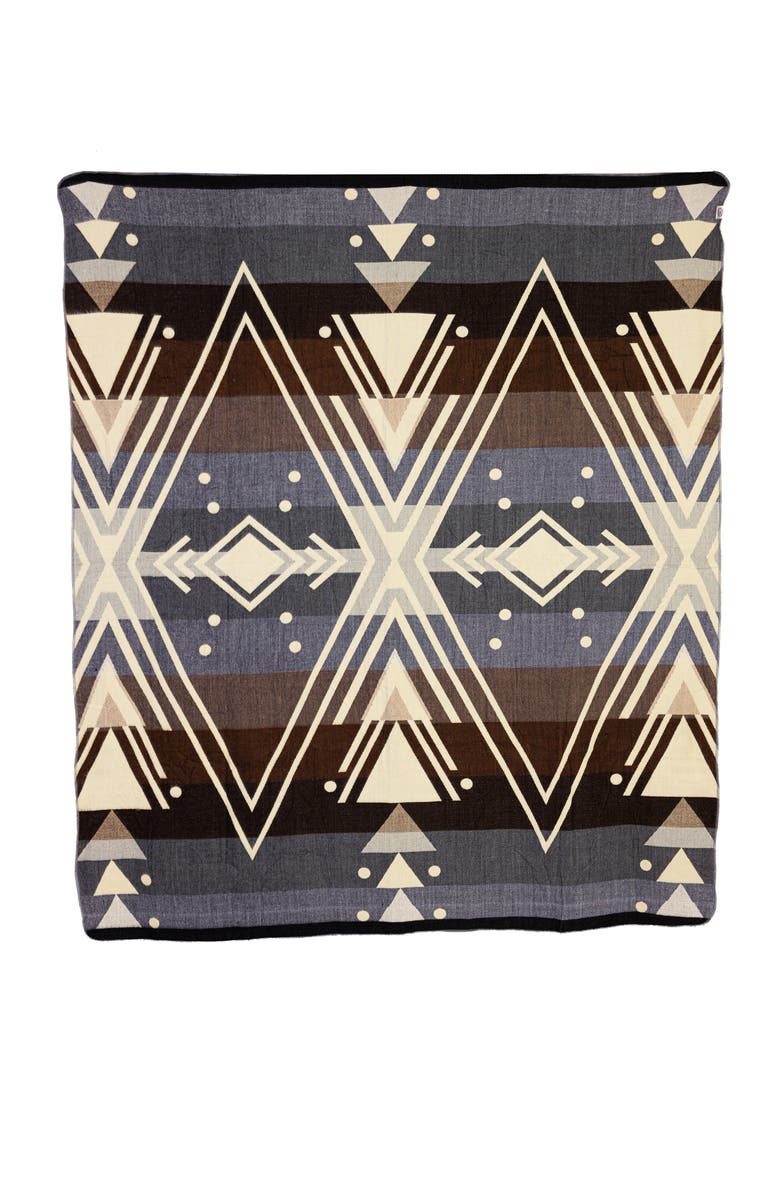 Purple Nest Design Yachana Collection Blanket, Main, color, Gray