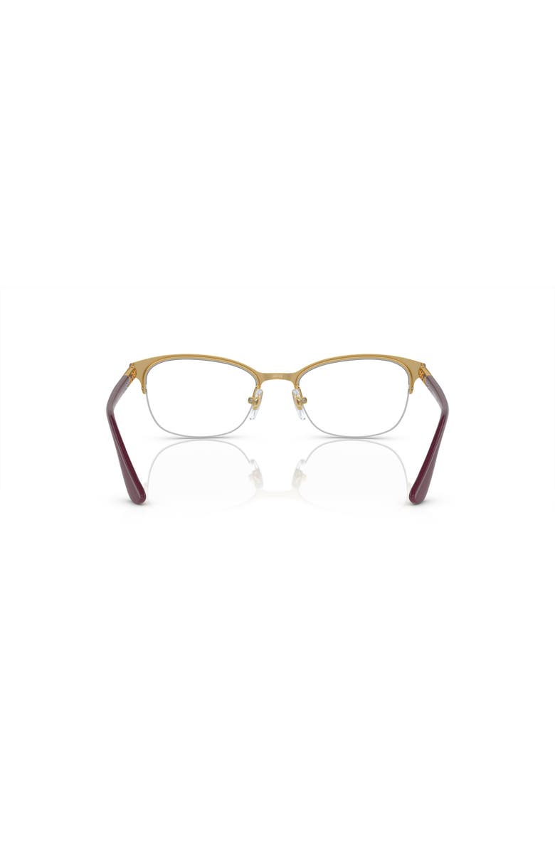 Vogue Eyewear 53mm Rectangle optical glasses, Alternate, color, Violet