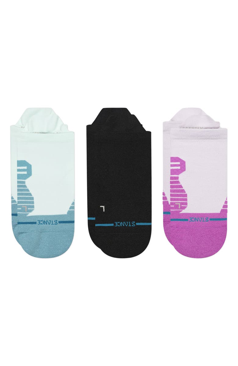 Stance Fusion Assorted 3-Pack No-Show Socks, Main, color, Multi Pack