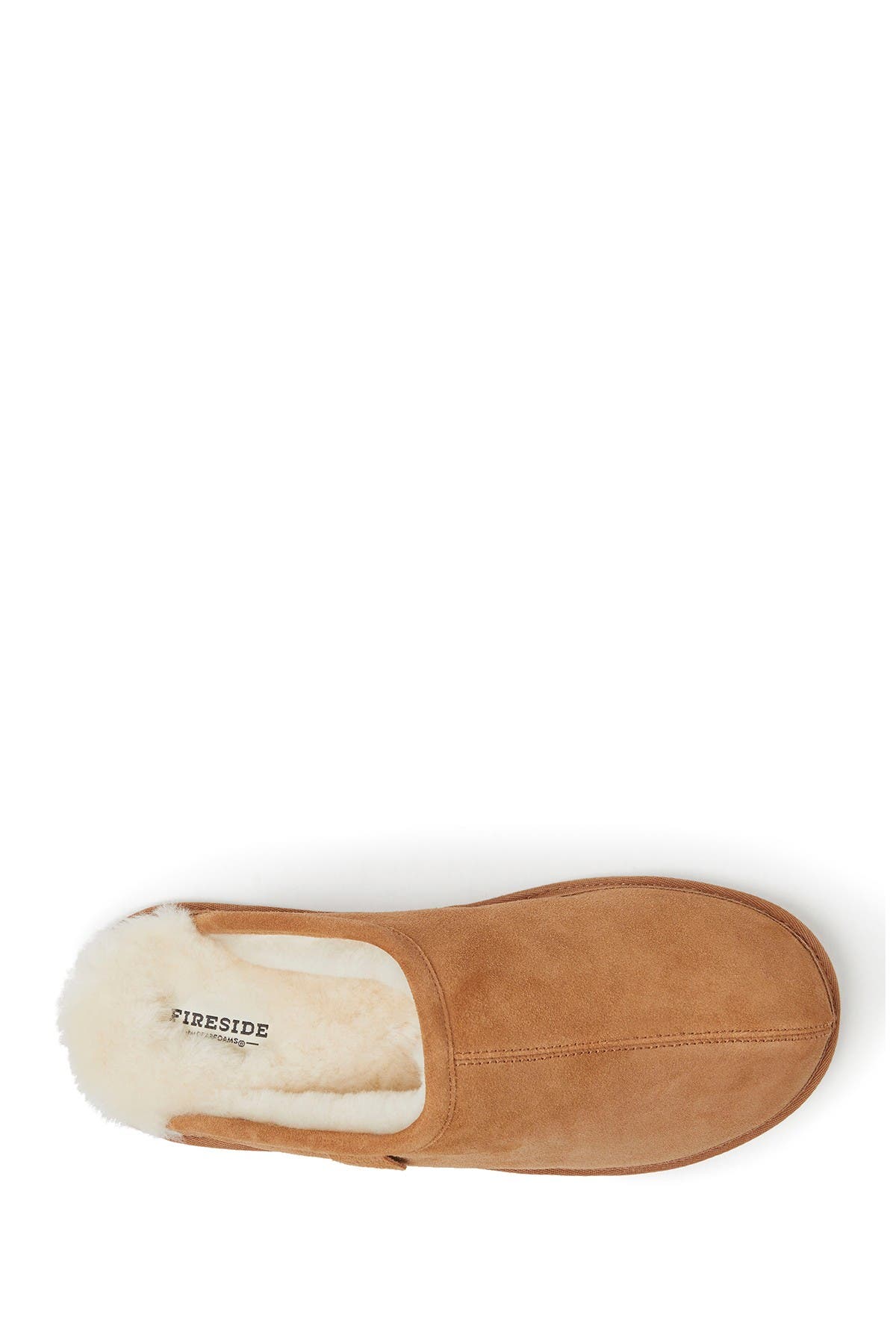 FIRESIDE BY DEARFOAMS Warwick Genuine Shearling Scuff Slipper, Alternate, color, 