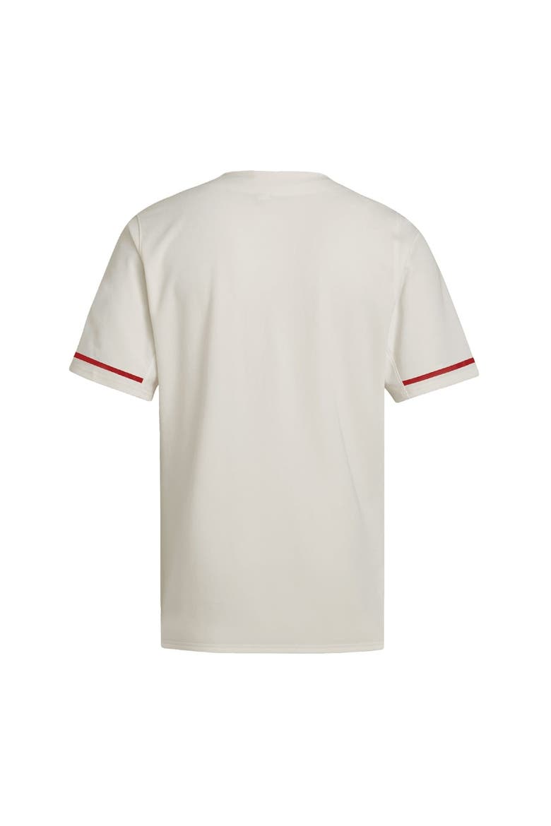 Men's adidas  Cream Nebraska Huskers Replica Baseball Jersey, Alternate, color, Cream