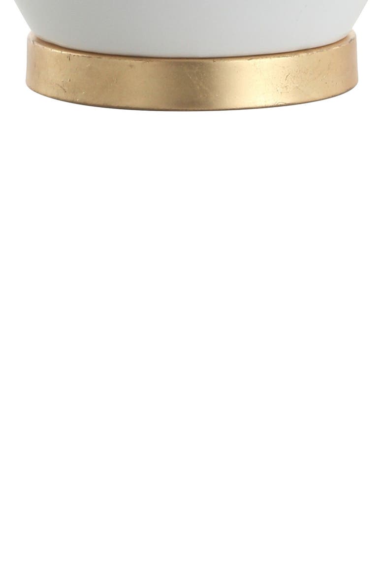 Copenhagen 29" Ceramic/Metal LED Table Lamp, Alternate, color, White