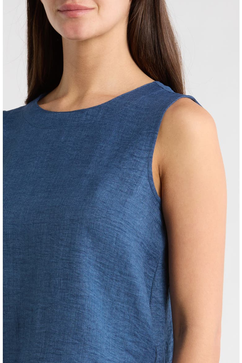 Tiered Fringe Trim Top, Alternate, color, DEEP BLUE