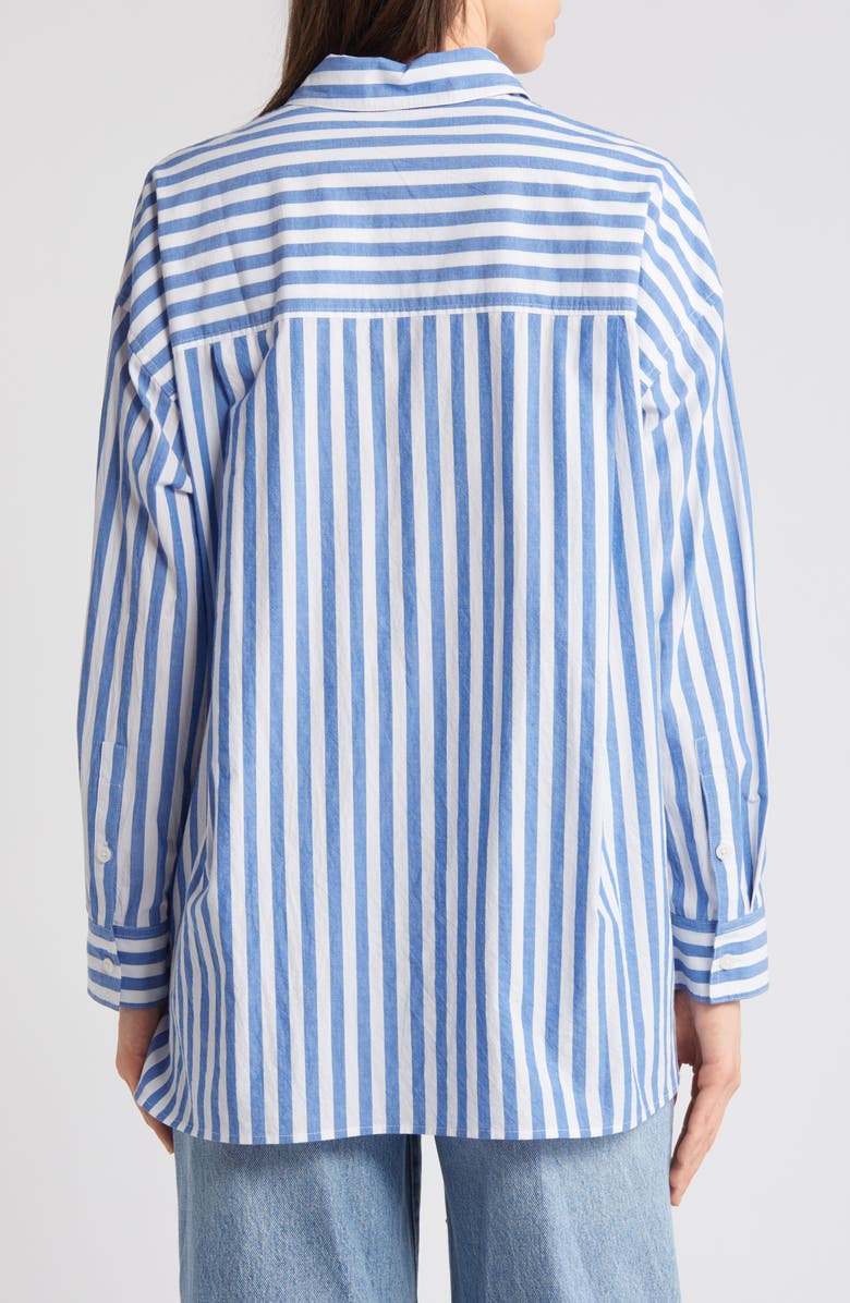 Signature Oversize Button-Up Shirt