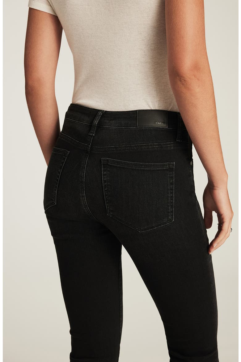 Sydney High Rise Flare Jeans, Alternate, color, DARK SMOKE FEATHER