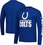 Nike Men's Nike Royal Indianapolis Colts Split Local Long Sleeve T-Shirt