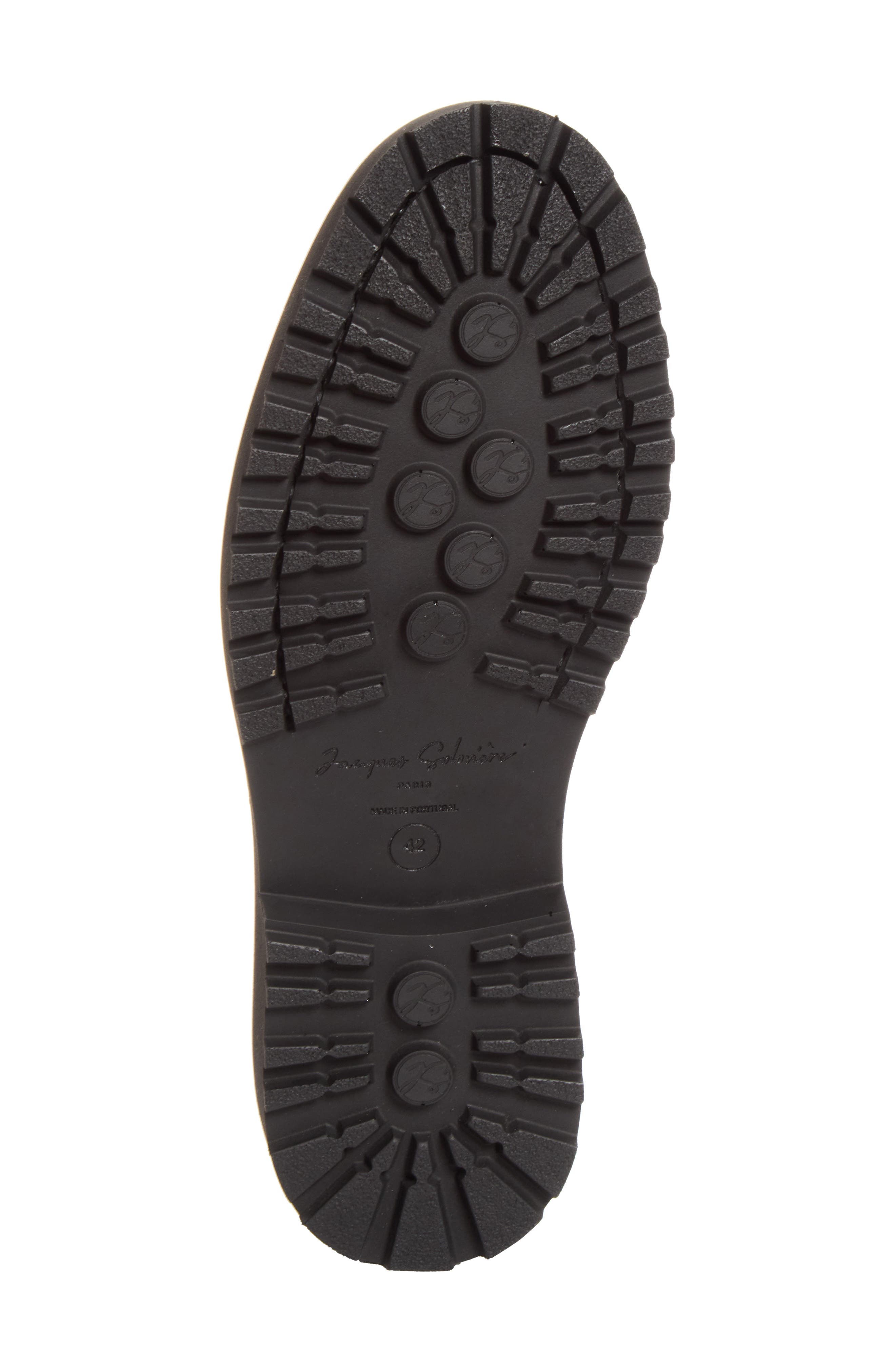 Rasmus Lug Sole Wholecut Shoe, Alternate, color, GRAINED EBANO