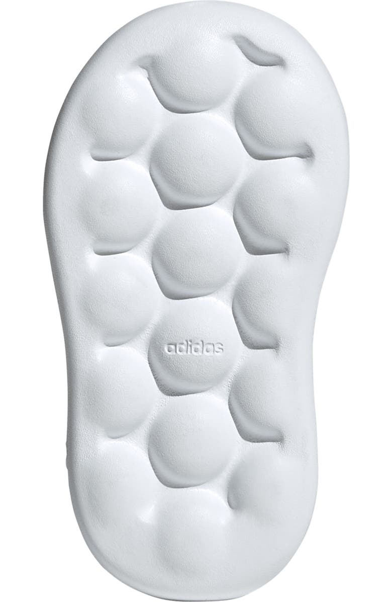 adidas Kids' Bubblecomfy Knit Sneaker, Alternate, color, Flash Aqua/ Footwear White