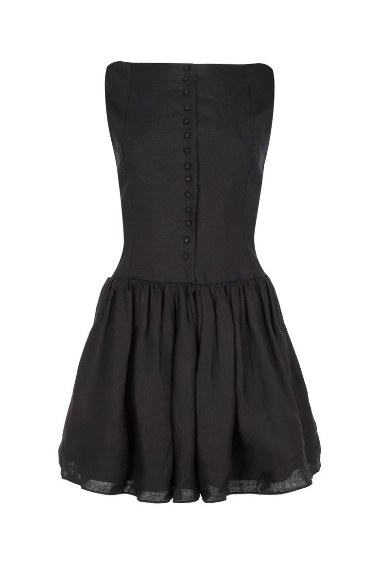 Prime of Lime Ana Maria Dress, Alternate, color, Black