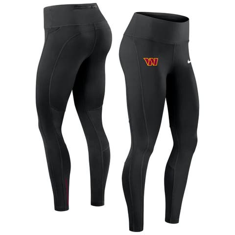Women's Nike Black Washington Commanders Primetime Epic Fast Performance Leggings