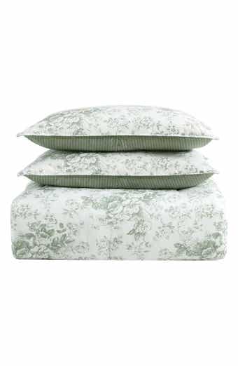Cotton 3-Piece Comforter & Sham Quilt Set