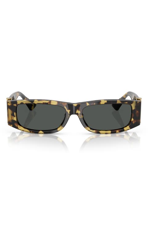 55mm Rectangular Sunglasses