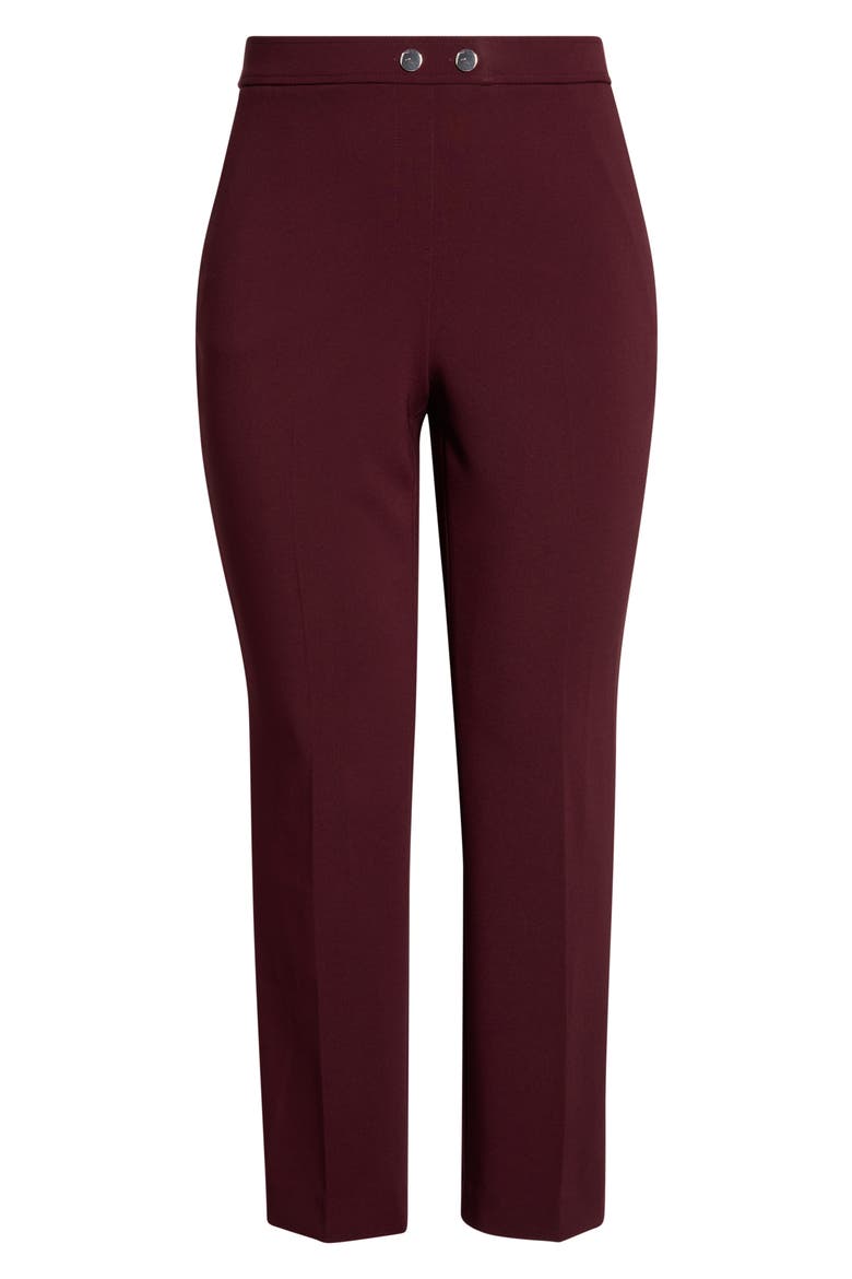 Extended Tab Straight Leg Pants, Main, color, BAROLO