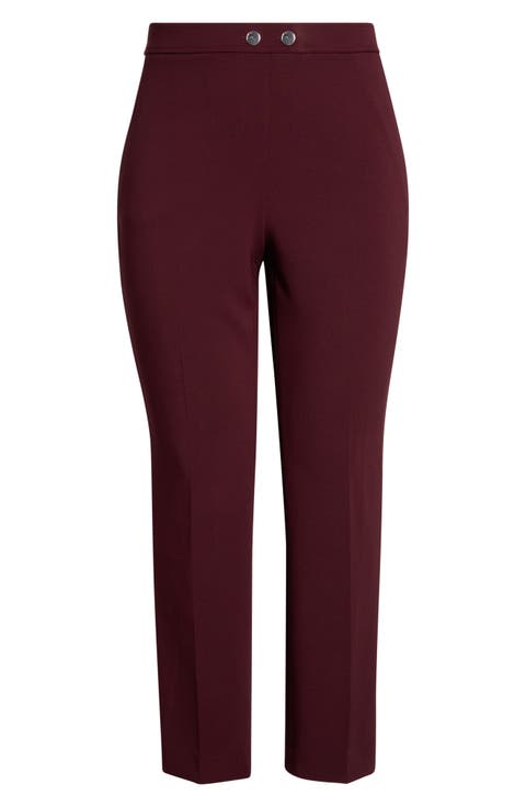 Extended Tab Straight Leg Pants