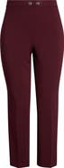 Anne Klein Extended Tab Straight Leg Pants