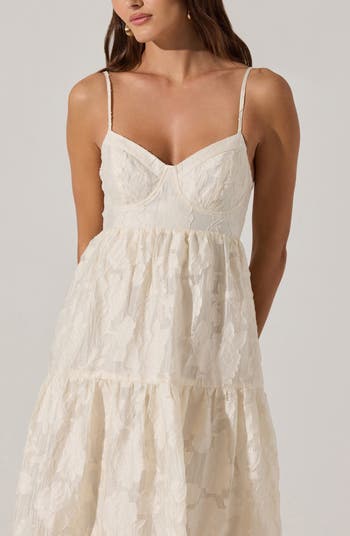 Floral Chiffon Tiered Maxi Dress