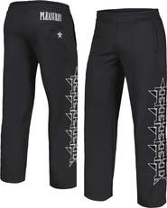 PLEASURES Men's PLEASURES Black Houston Astros Pitcher Track Pants