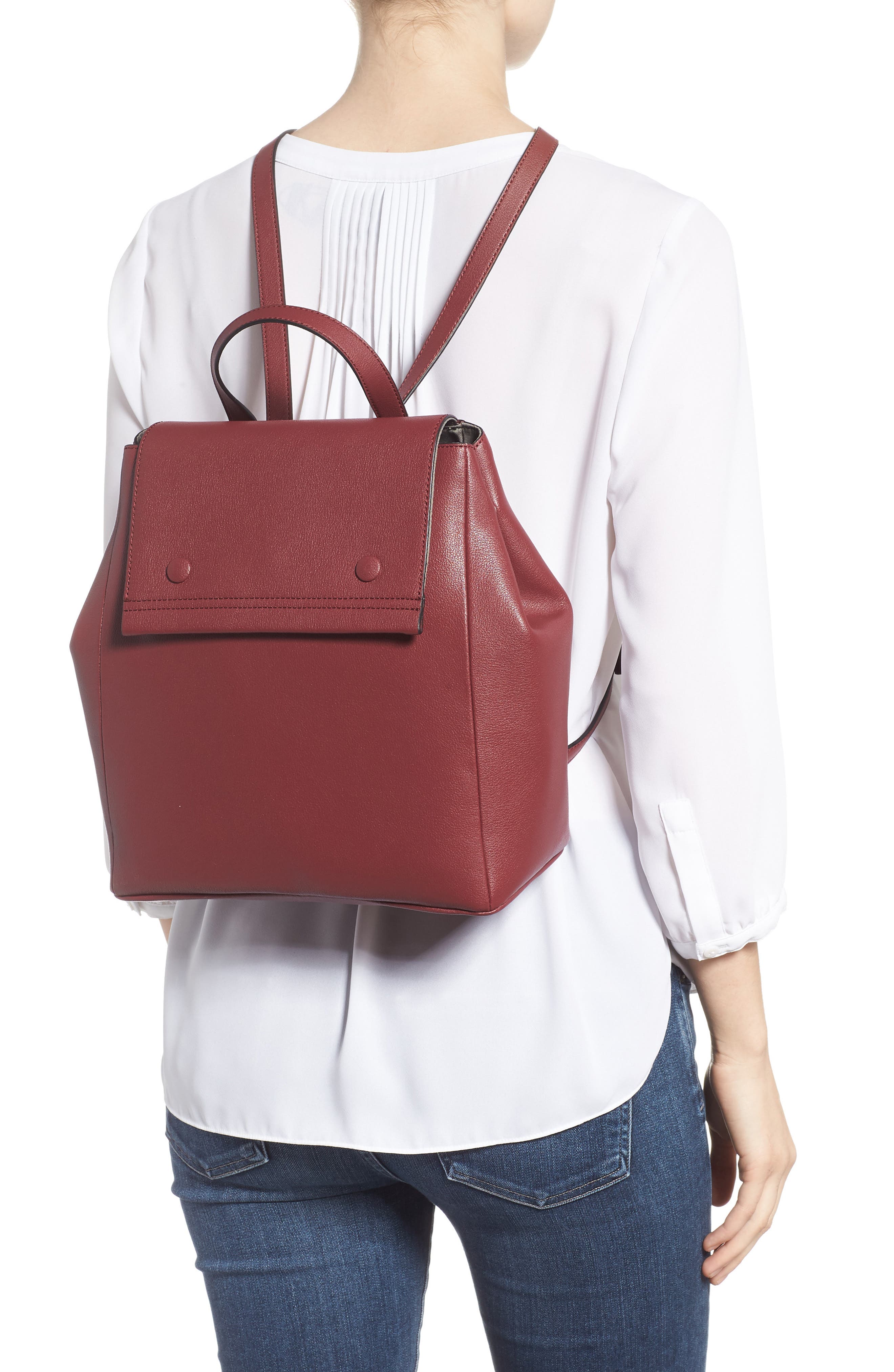Danielle Nicole Nolan Faux Leather Backpack, Alternate, color, 