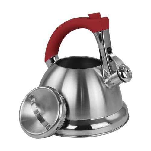 Mr Coffee Mr. Coffee 1.8 Quart Stainless Steel Whistling Tea Kettle In Silver