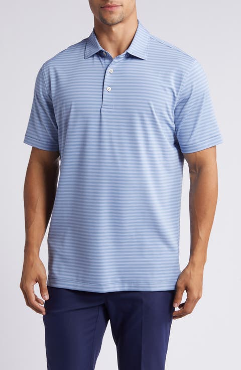 Baltic Stripe Performance Golf Polo