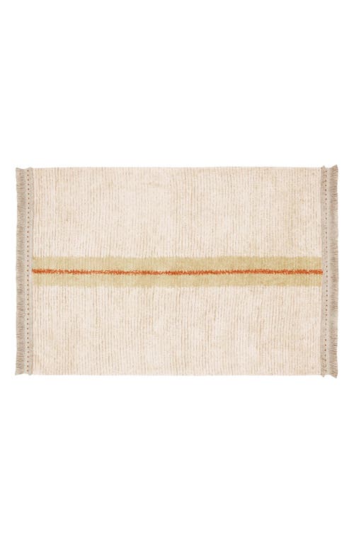 Lorena Canals Reversible Washable Recycled Cotton Blend Rug In Neutral