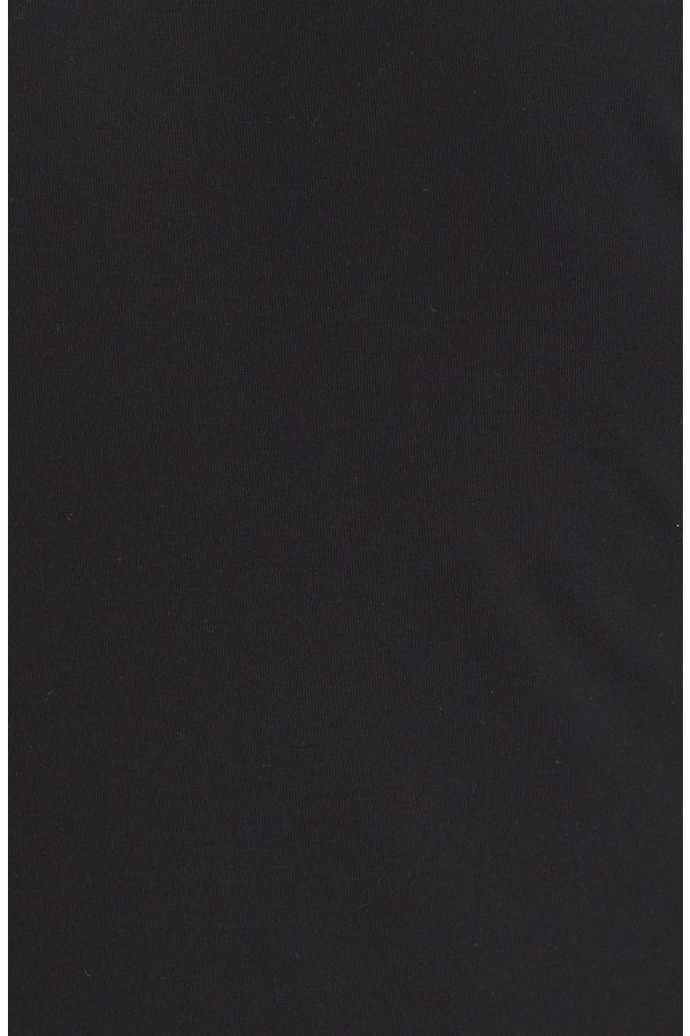 Short Sleeve Crewneck Tee, Alternate, color, NOIR