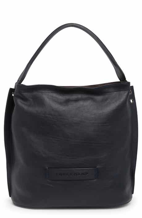 Longchamp Leather Hobo Bag