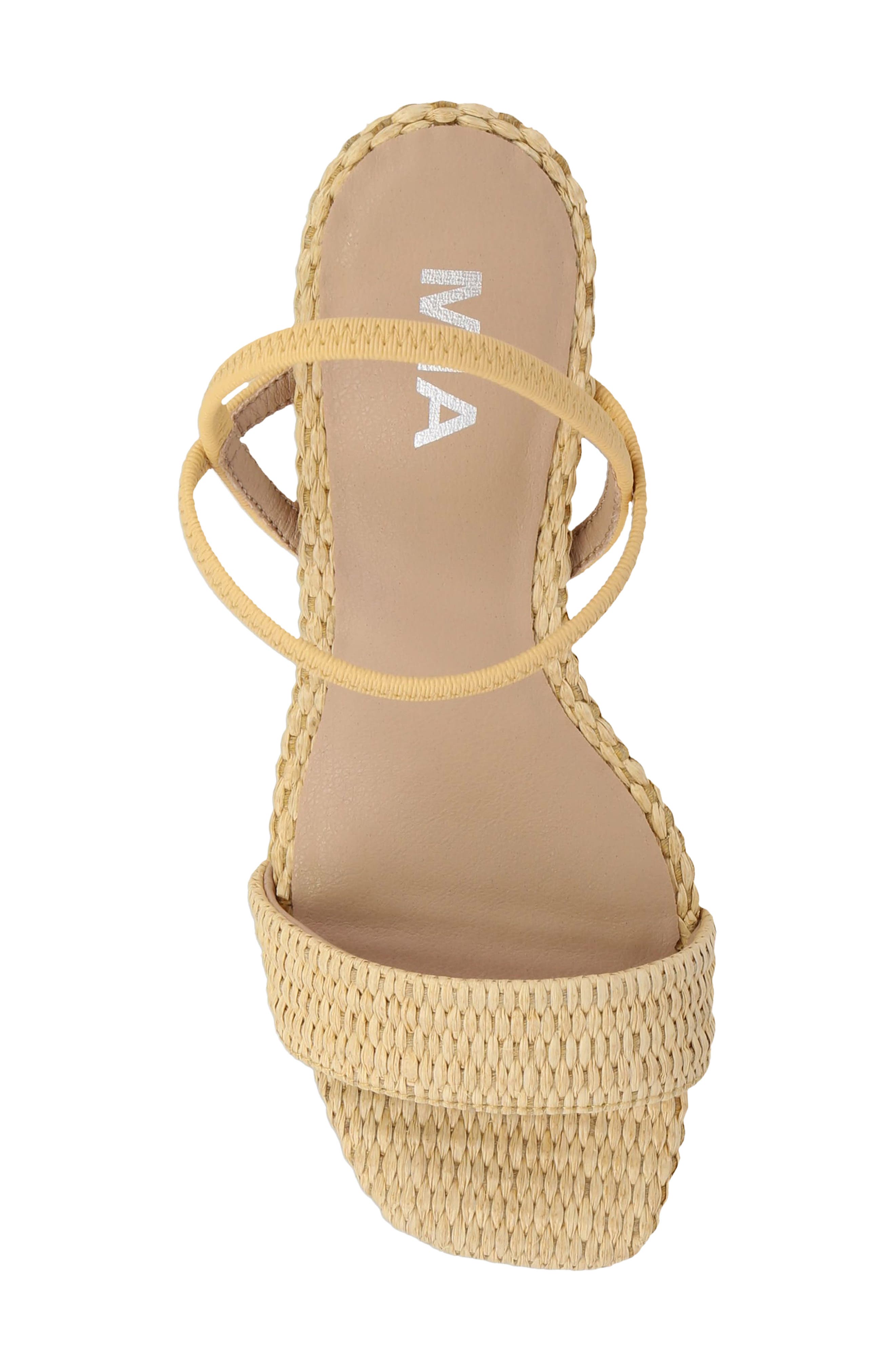 MIA Zissy Slingback Sandal, Alternate, color, Natural
