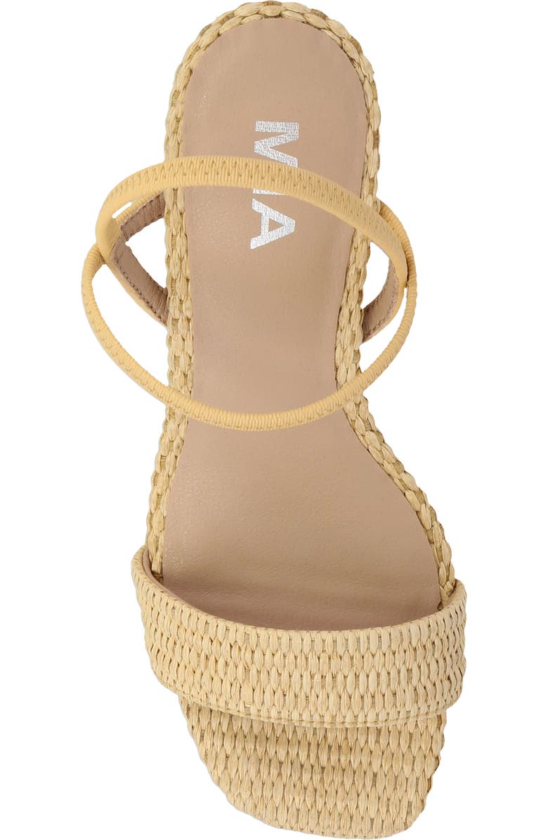 MIA Zissy Slingback Sandal, Alternate, color, Natural