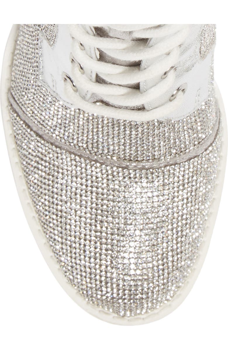 Steve Madden Winnie Harlow x Steve Madden Lisalove Croc Embossed Platform Bootie, Alternate, color,