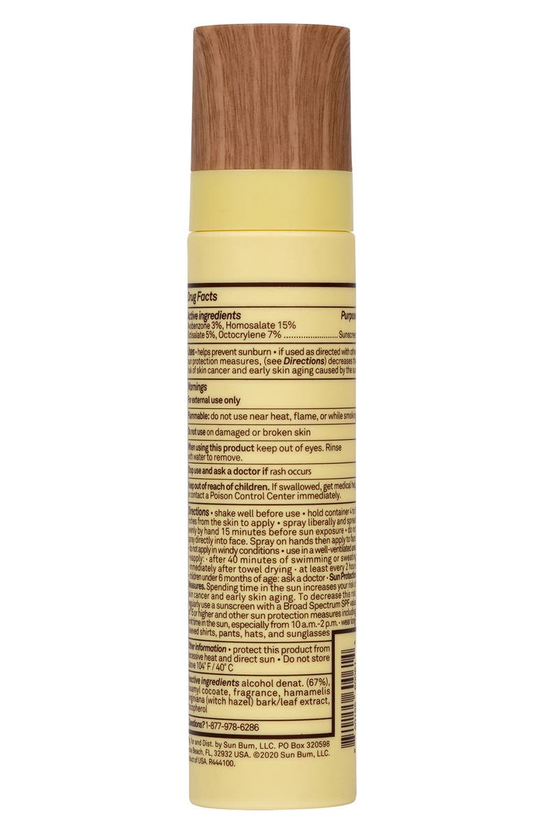 Sun Bum SPF 45 Sunscreen Face Mist, Alternate, color, 
