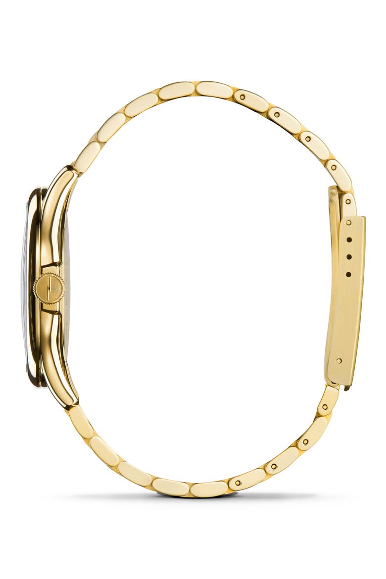 Gender Inclusive Vinton Bracelet Watch, 38mm, Alternate, color, PETRIFIED WOOD