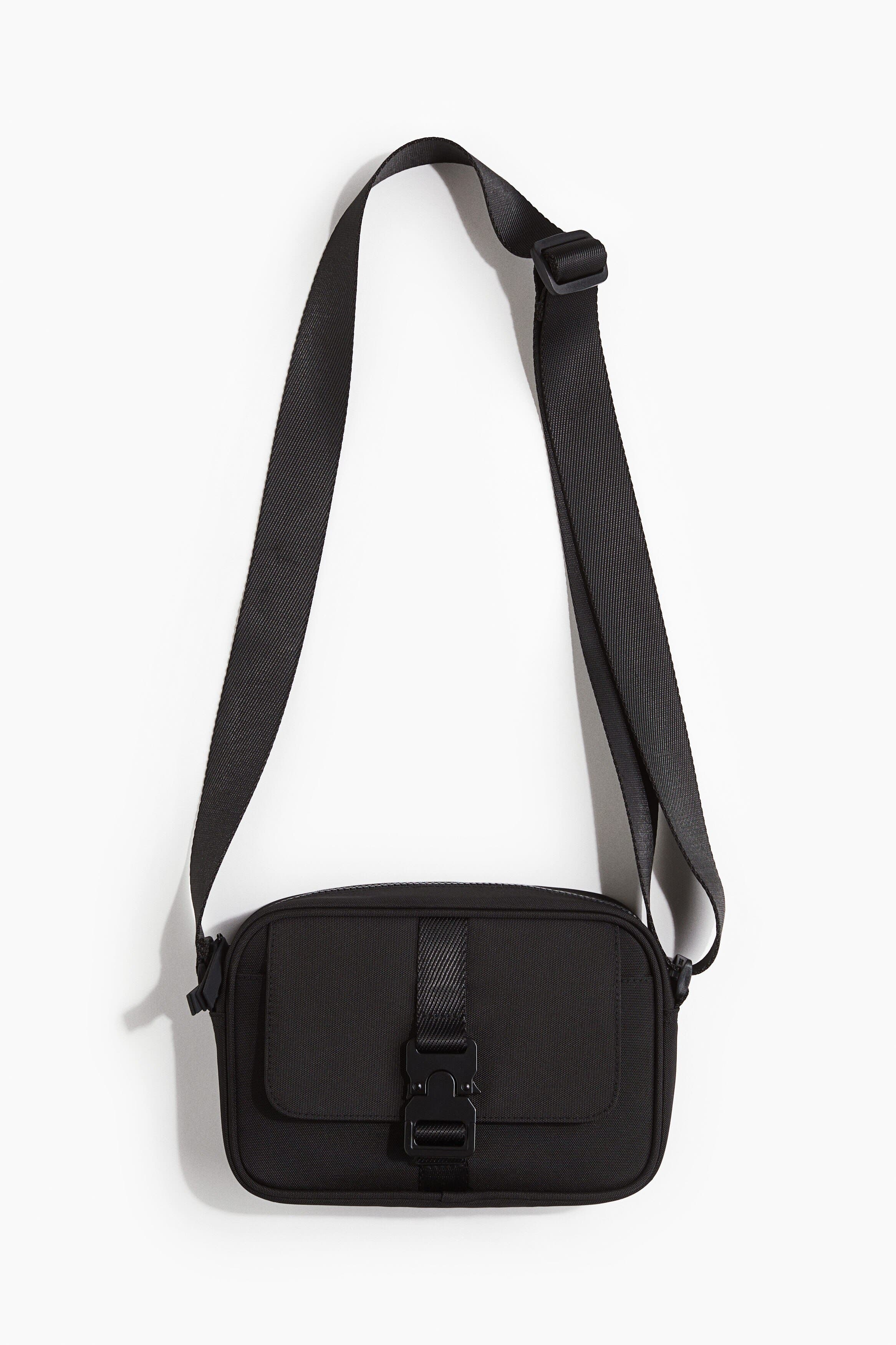 H&M Crossbody Bag, Main, color, Black