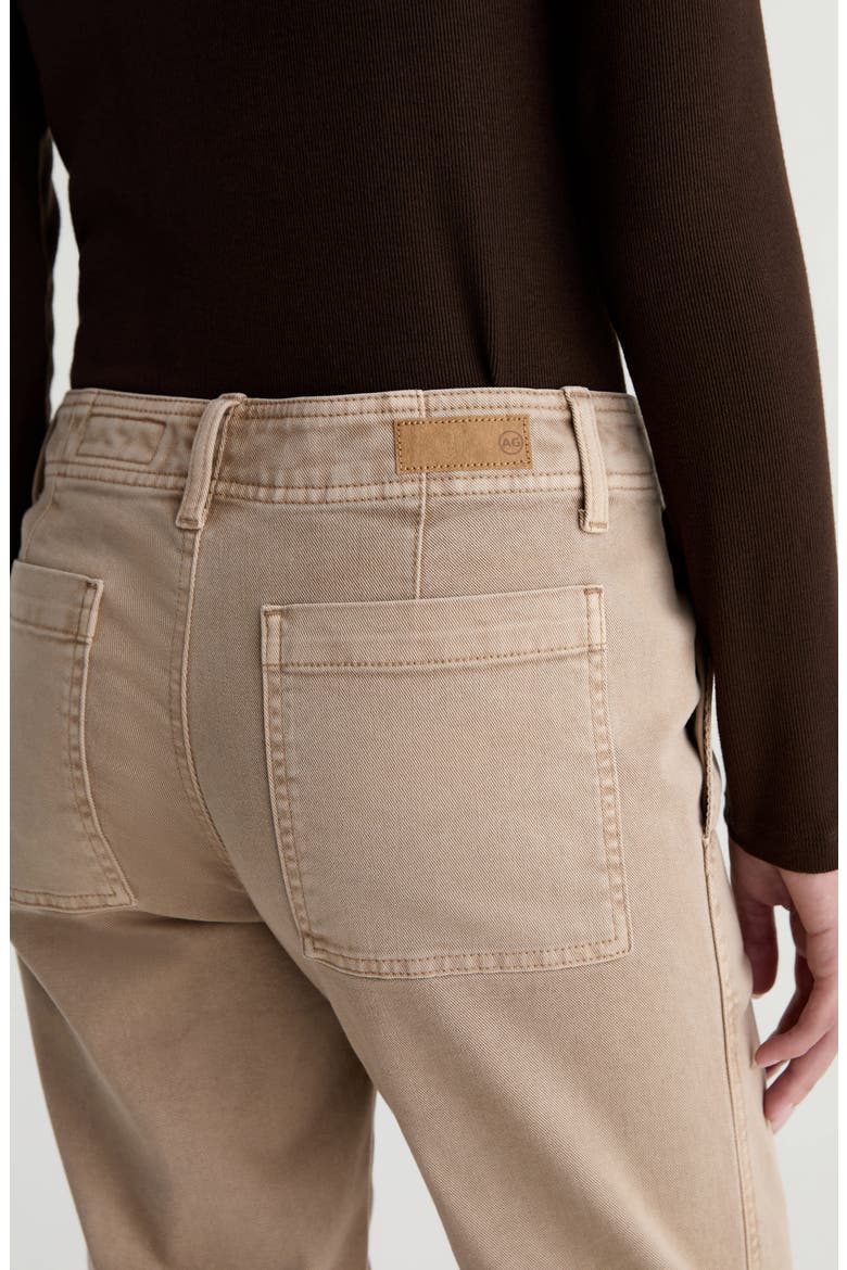 Brinley Mid Rise Straight Leg Trouser Jeans, Alternate, color, SULFUR STUDIO TAN