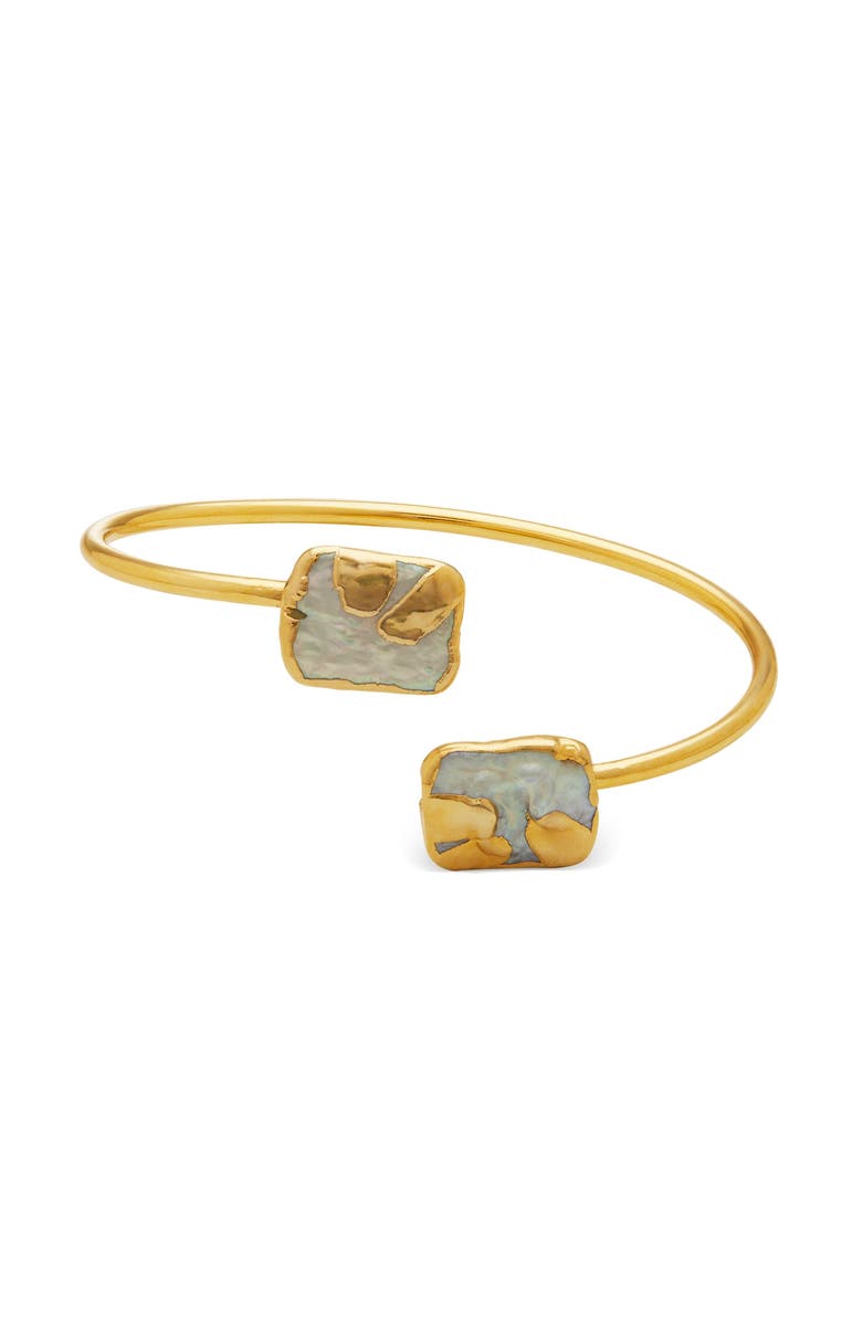 Dhwani Bansal LUNE BRACELET, Main, color, Gold Plated